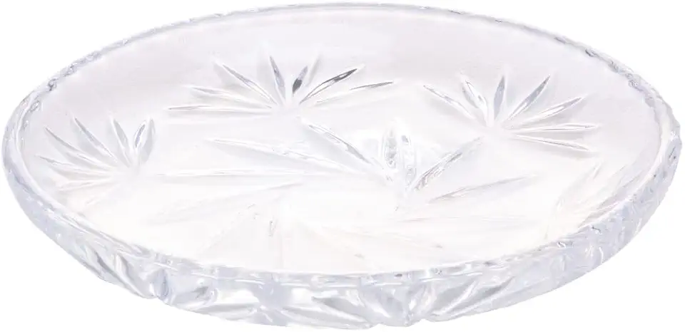 LYOR - Mini Prato de Cristal Prima 10,5cm x 10,5cm x 1,5cm