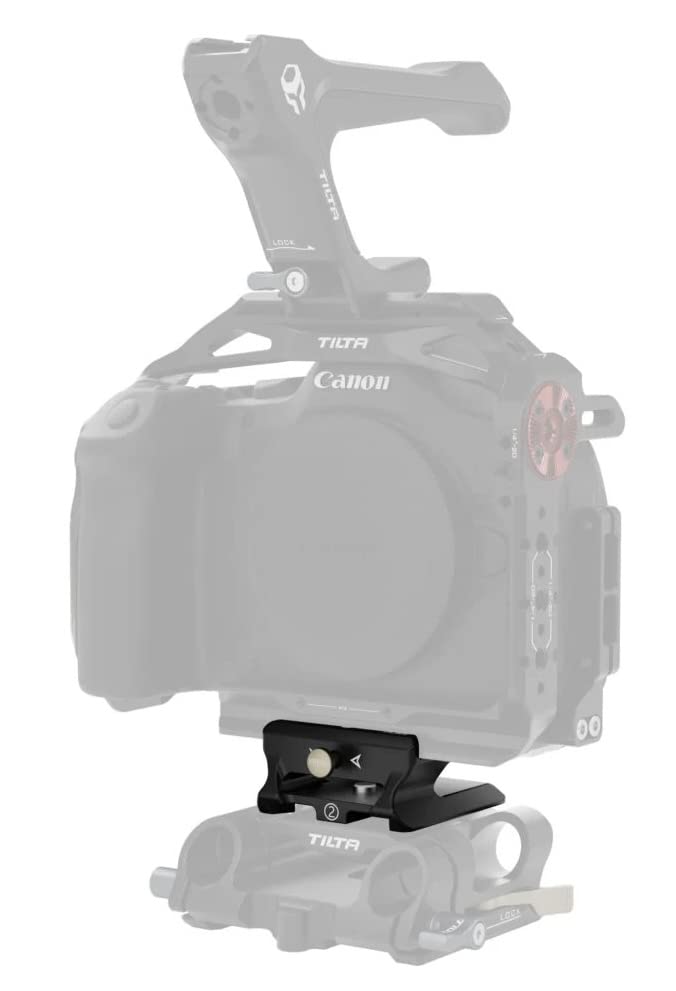 Image of Tilta 15mm LWS Baseplate Adapter Type II | TA-LBA2 (Black)