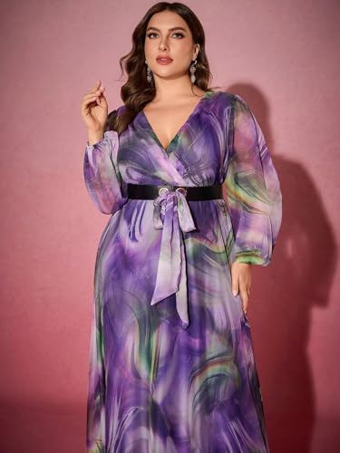 Image of TOLEEN Women's Plus Size Sequin Dress Luxurious Style Formal Cocktail Evening Party Maxi Dresses