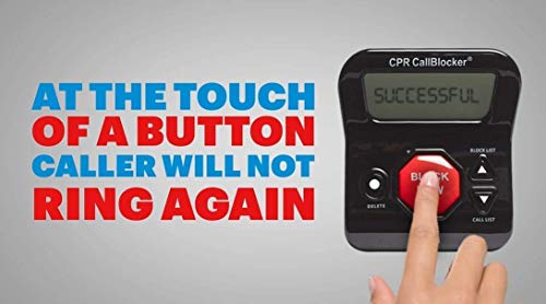 CPR V5000 Call Blocker for Landline Phones, Home Phones, Cordless Phones – Stop All Unwanted Calls, Robocalls, Scam Calls at a Touch of a Button - Join Over 1 Million Satisfied Customers - Thumbnail 7