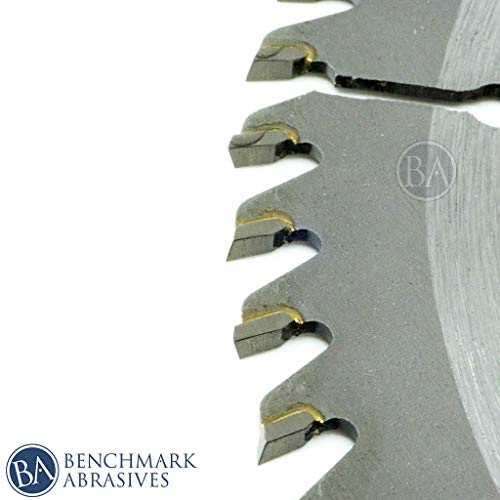Benchmark Abrasives 8" 64 Tooth, Tct Wood Cutting Saw Blade For General Purpose Cutting & Trimming Of Softwoods, Hardwoods, Long Lasting Blades, Use With Circular Saw (8" 64T) #TOP1