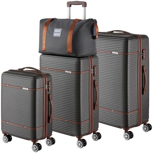 TecTake® Set Valigie Da Viaggio, 13 Pezzi, Valigie Impilabili in