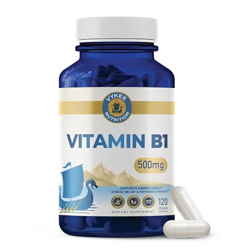 Vykee Nutrition Vitamin B1 (Thiamine) Capsules 500 mg