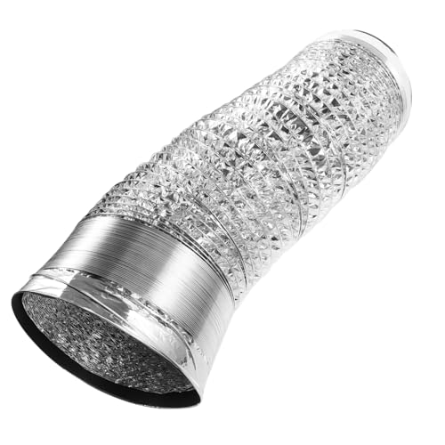 Tuyau de ventilation d'air flexible 180 mm conduit d'évacuation aluminium 3 m pour cuisine et climatisation
