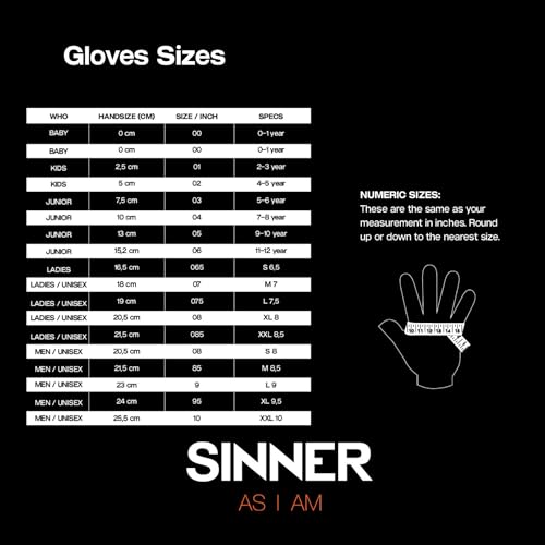 Gants Sinner Phoenix Glove Junior noir 5-6 ans avec isolation renforcée - 2