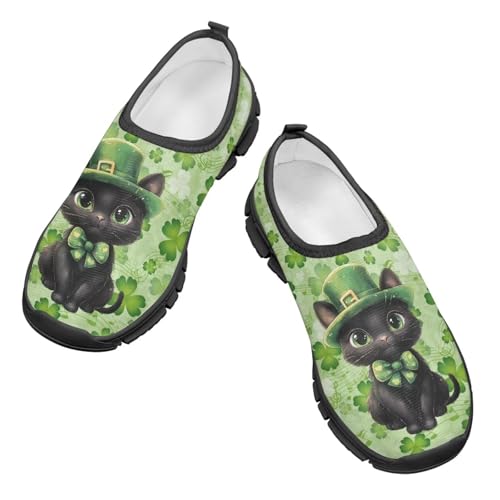 Slip-On Walking Shoes for Children Soft Casual Flat Non-Slip Shoes Low-Top Outdoor Sneakers Boys Girls US Size 11-153