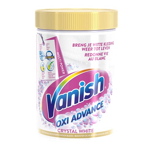 Vanish Oxi Action Crystal White Poeder Vlekkenverwijderaar voor Witte Was - 600 g