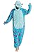Sqlszt Animal Sulley Monster Onesie Adult Sullivan One Piece Pajamas Unisex Cosplay Costume For Women Men Blue XL