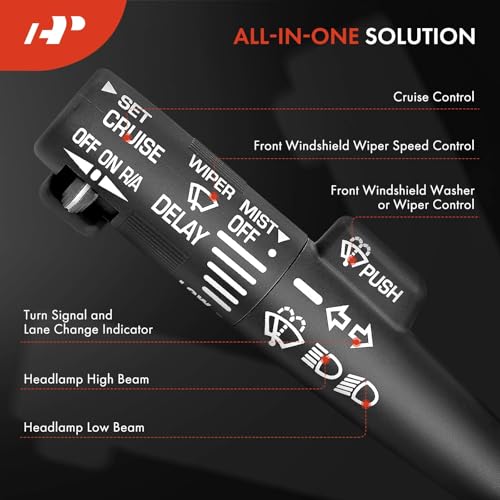 image for A-Premium Multifunction Switch w/Turn Signal Compatible with Chevy, GM