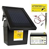 poste cloture solaire ÉLECTRIFICATEUR SOLAIRE AVEC FONCTION AUTONOME – Grâce au panneau solaire 10W, cet électrificateur de clôture solaire fonctionne sans raccordement électrique. Idéal pour clôtures électriques solaires sur terrains isolés.