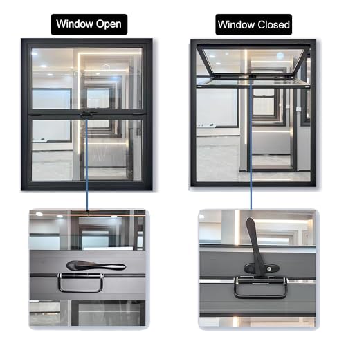 Ventana de cafetería para servir comida para llevar en aluminio 8