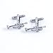 MRCUFF Trumpet Jazz Music Pair Cufflinks in a Presentation Gift Box & Polishing Cloth