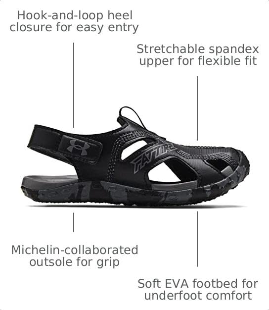 Image of Under Armour Kids' Pre School Fat Tire Defender Slide