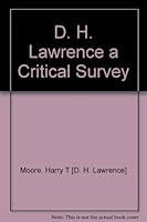 D. H. Lawrence - A Critical Survey B000CDUM12 Book Cover