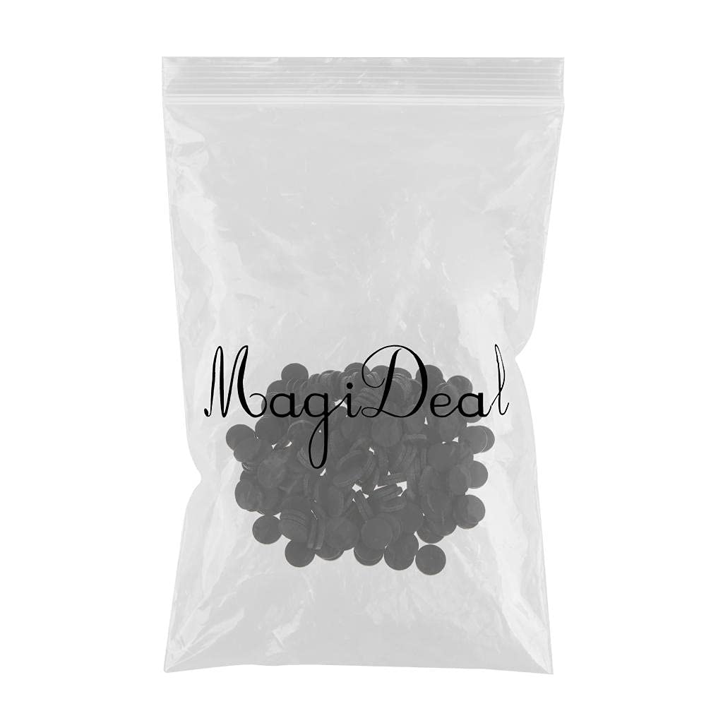 COMBR 200Pcs 21mm Aromatherapy Essential Oil Diffuser Locket Refill Pads Black