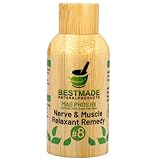 Bestmade Natural Products Magnesia Phosphorica 6X, Lactose-Free - Nerve & Muscle Relaxant Natural Remedy, Vegan, Organic, 350 Pellets