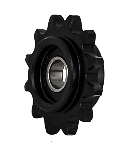 Jeremywell #40 Roller Chain Idler Sprocket 12Mm Bore Hardened 12 Tooth #TOP2