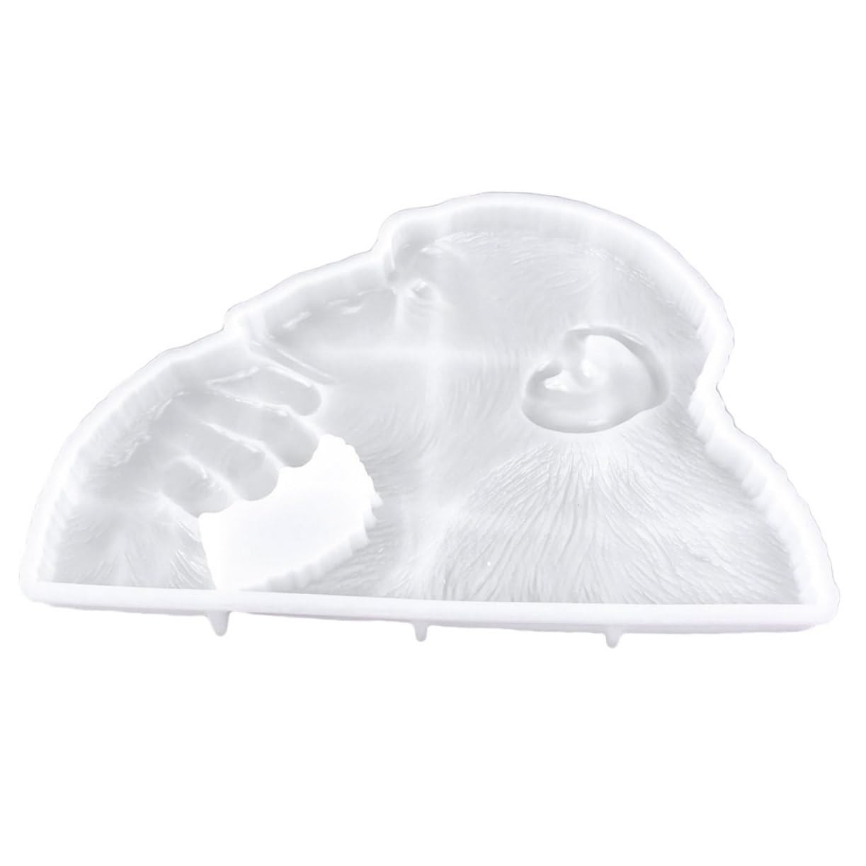 DOITOOL 4 Pièces Moule Silicone Adhésif pour Artisanat Diy pour Décorations Uniques Personnalisées Texture de Qualité Détails