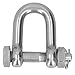 ERYUE D Anchor Shackle Strong Stainless Steel Screw Pin for Heavy Duty 500kg Capacity for Industrial Use