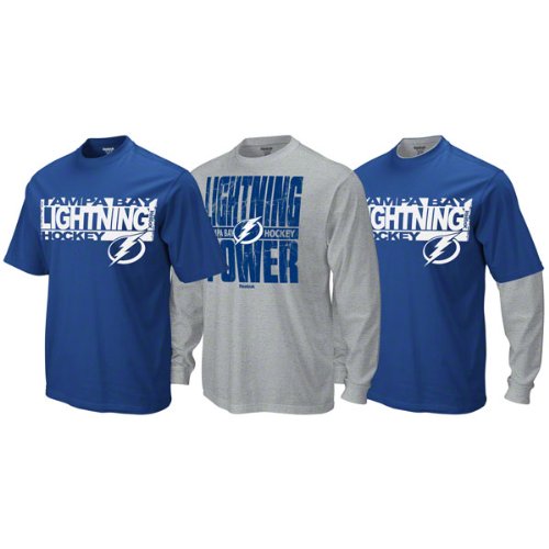 Buy NHL Tampa Bay Lightning Hat Trick TShirt Combo Pack, Small Online