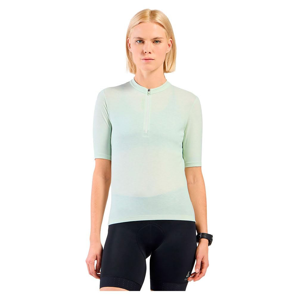 Odlo Donna Essential 1/2 Zip Maglia da Ciclismo