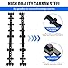 Doniks Heavy Duty Boat Trailer Roller,Steel Bottom Support,Withstand 2000 LBS Boat Storage Trailer,Trailer Roller,Heavy Duty Boat standsfor Dinghy,Sailboat