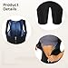 Chewtoyo Women's Sweat Enhancing Sauna Suit, Waist Trainer Vest, Zippered Jumpsuit with Elastic Breathable Fabric, Size L