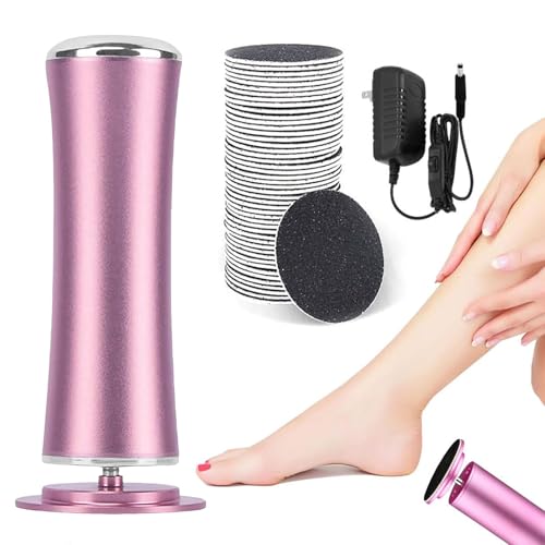 Râpe pieds électrique Honey Glow rose pour éliminer callosités et peaux mortes