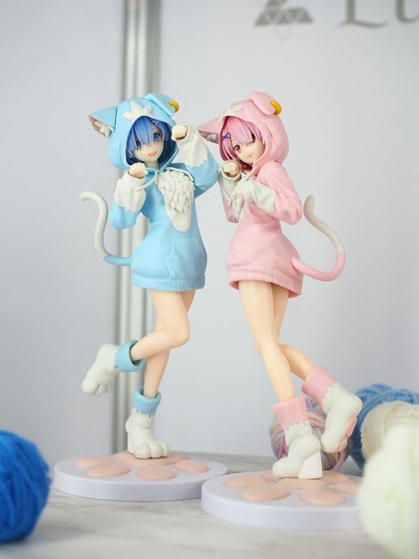 Amazon.co.jp: レム/レム、ラム フィギュア Re 0 アニメフィギュア