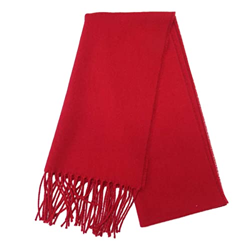 [J Bridge Western] 日本製 マフラー アクリル 秋冬 無地 7193-00001 No.08 赤のサムネイル