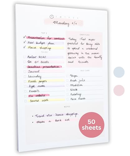 Bloc-notes de choses à faire Lamare idéal pour organiser son bureau