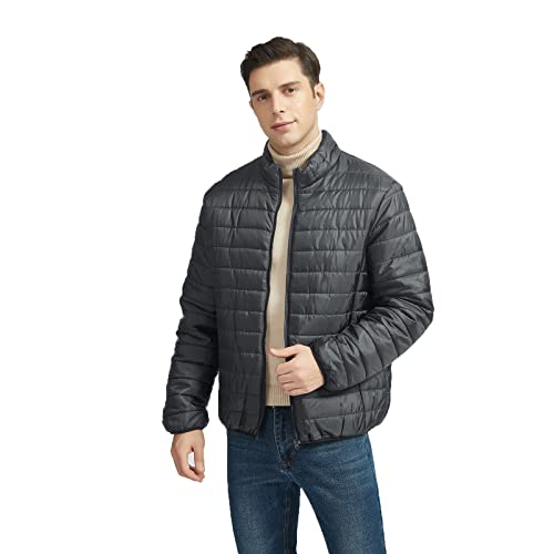 Mens Packable Puffer Jacket Lightweight Winter Jacket Water Resistant Winter Coat2
