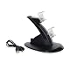 OSTENT USB LED Dual Ladestation Dock kompatibel für Sony PS4 Wireless Bluetooth Controller