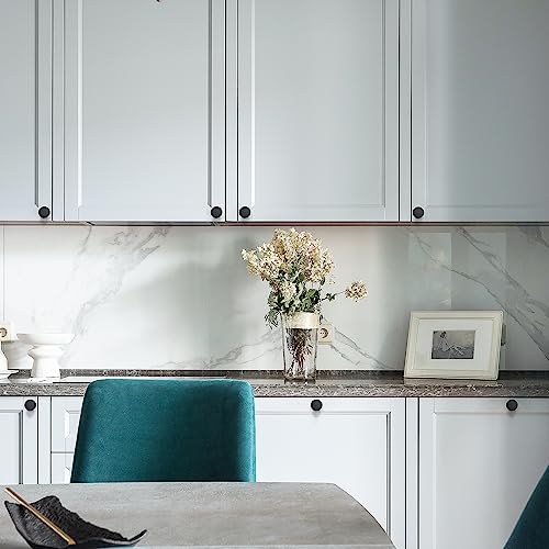 Ravinte-10-Pack-Matte-Black-Cabinet-and-Drawer-Knobs-1-15-Inch-Round-Pulls-for-Kitchen-Dressers-and-Closets