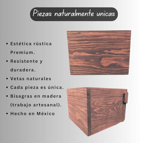 La mejor comparación de Cajas de madera - los más vendidos. 12 Imagen adicional