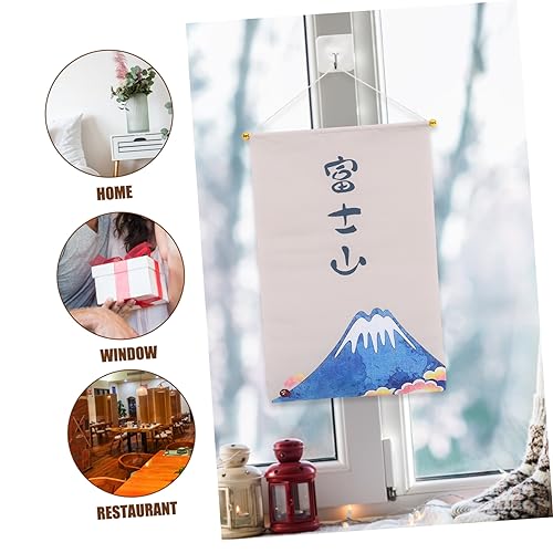 Banderas Japonesas Colgantes Decoración Restaurante Sushi Pack 2 Adornos Poliéster Negocios 7