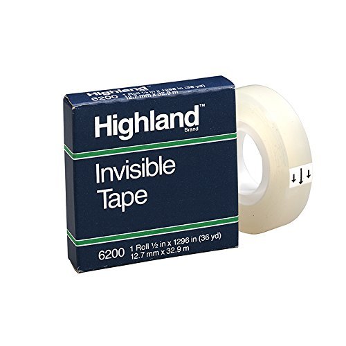Acheter ruban invisible Highland 3M en lot de 24 pour sceller les enveloppes