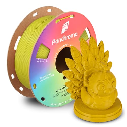 Image of Polymaker Panchroma Matte PLA Filament, Army Light Green 1.75mm 1kg 3D Printing Filament, Formerly Polyterra Matte, Fit Most FDM 3D Printers, 1kg Spool (2.2lbs)