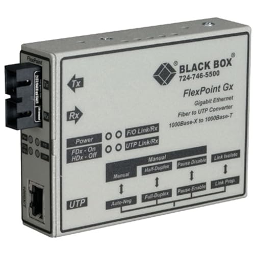 Image of Black Box FLEXPOINT Modular Media CONVERTERS, GIGA