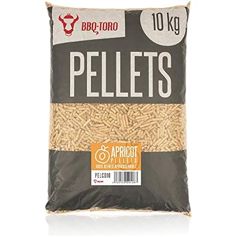 BBQ-Toro Apricot Pellets aus 100% Aprikosenholz | Aprikosenpellets für Grill, Smoker, Pellet-Pizzaofen und Heizungsanlagen Cover