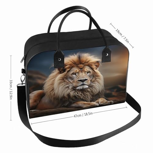 Maletín para portátil Lion con correa ajustable y asa miniatura 2