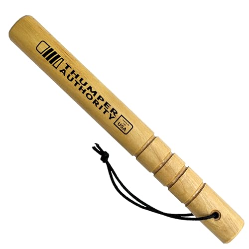 Image of 14 inch Hickory Tire Thumper - Made in USA, Durable Truck Tire Pressure Checker, Fish Bat Knocker, Roadside Tool with Non-Slip Grip