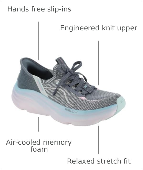 Image of Skechers Womens D'lux Vapor Hands Free Slip-ins
