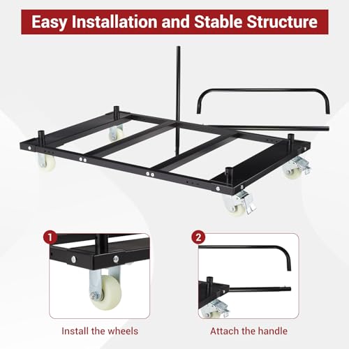 Carretilla plegable para tablaroca con capacidad 1500 lb miniatura 5