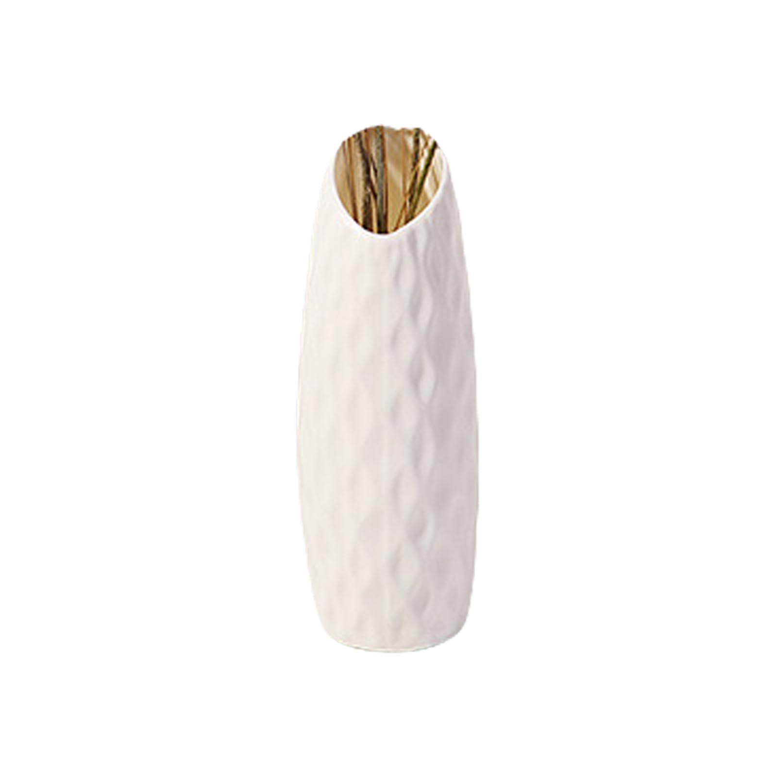 Contemporary Faux Ceramics Vases Flower Arrangement Holder Container for Home Decorators and Event Planners Home Decoration Vases