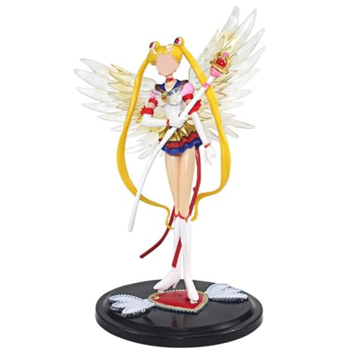 {Sailor Moon Figura Sai Babioms Figurine Sailor Moon, Sailor Moon Anime Figure Model Sailor Moon Statue Birthday Cake Decoration Car Decorations...