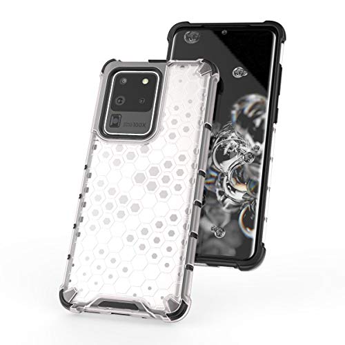 Image of Glasgow | for Samsung Galaxy S20 Ultra Back Case Cover for Samsung Galaxy S20 Ultra with 4 Bumper Corners and Military Grade Protection - Transparent