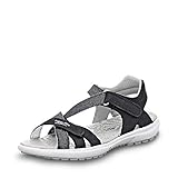 Muster: Mehrfarbig Superfit Mädchen RAINBOW Riemchensandalen, (Schwarz 00), 36 EU