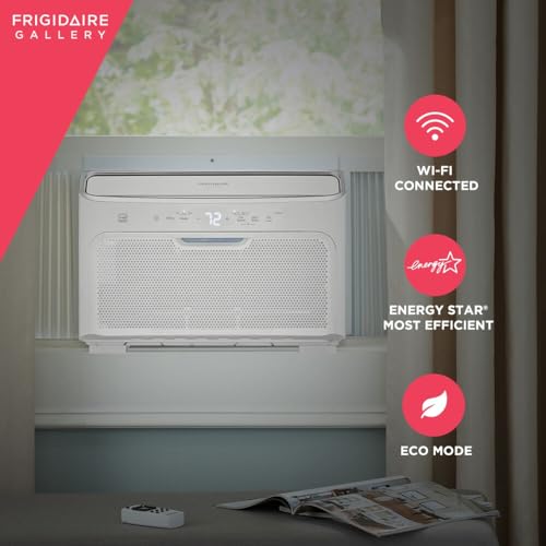 Frigidaire Gallery 10,000 BTU Smart Inverter Window Air Conditioner & Dehumidifier with Remote, 115V, Cools up to 450 Sq - Additional View