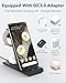 Upgraded 3 in 1 Wireless Charger for Google Pixel Watch 3/2, for Pixel 10/10 Pro/10 Pro XL/9 Pro/9/Fold/8,Pixel Buds Pro 2/Pro,Wireless Charging Station for Multiple Devices (Not for Pixel Watch 4/1)